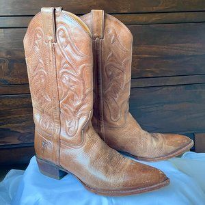 Vintage Men's Frye Western Boots, size 10